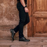 Czarne eleganckie buty męskie 840