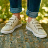 Buty sportowe męskie 893sc beżowe rzepy lifestyle