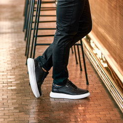 Casualne/sportowe buty męskie 900 czarne