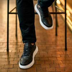 Casualne/sportowe buty męskie 900 czarne