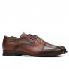 Eleganckie buty dla nastolatków 396 a koniak