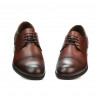Eleganckie buty dla nastolatków 396 a koniak