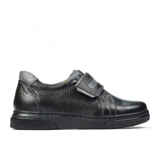 Buty dziecięce 2004 czarne+szare