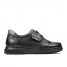 Buty dziecięce 2004 czarne+szare