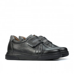 Buty dziecięce 2004 czarne+szare
