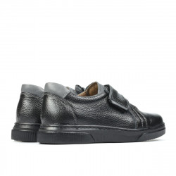 Buty dziecięce 2004 czarne+szare