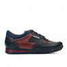 Dziecięce buty 2002 indygo+bordowy