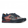 Dziecięce buty 2002 indygo+bordowy