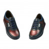 Dziecięce buty 2002 indygo+bordowy