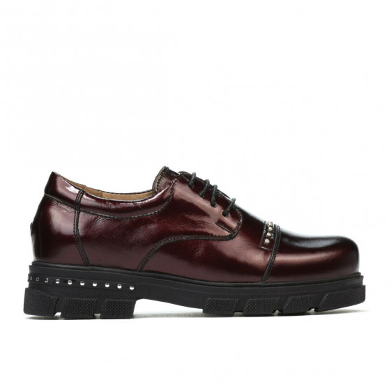 Buty dziecięce 2003 lakier bordo