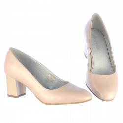 Eleganckie buty damskie 1268 nude