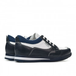 Buty dziecięce 2001 indygo+białe