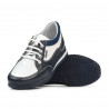 Buty dziecięce 2001 indygo+białe