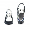 Buty dziecięce 2001 indygo+białe