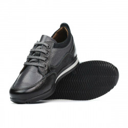 Dziecięce buty 2001 czarno-szare