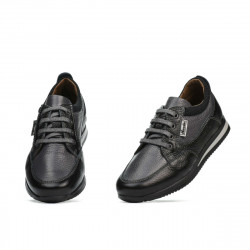 Dziecięce buty 2001 czarno-szare