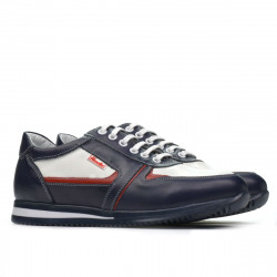 Buty sportowe dla nastolatków 377 indygo+białe