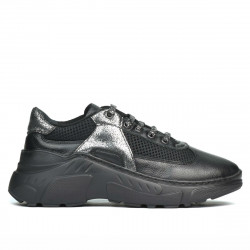 Damskie buty sportowe 6015 czarno kombinowane