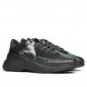 Damskie buty sportowe 6015 czarno kombinowane