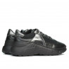 Damskie buty sportowe 6015 czarno kombinowane