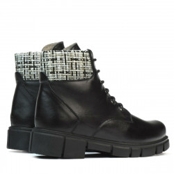 Damskie botki 3341 czarne