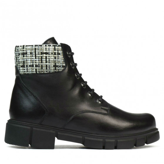 Damskie botki 3341 czarne