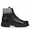 Damskie botki 3341 czarne