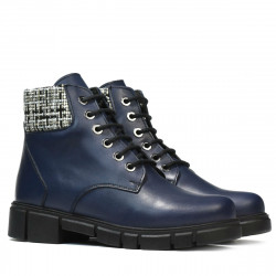 Damskie botki 3341 indygo