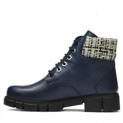 Damskie botki 3341 indygo