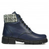Damskie botki 3341 indygo