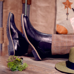 Buty męskie 493 czarne lifestyle