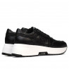 Buty sportowe damskie 6019 czarny kombinowany