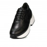 Buty sportowe damskie 6019 czarny kombinowany
