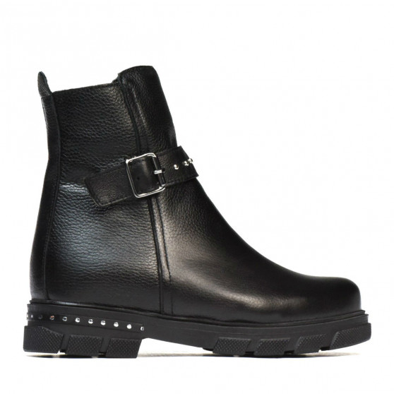 Czarne buty dziecięce 3018