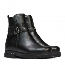 Czarne buty dziecięce 3018
