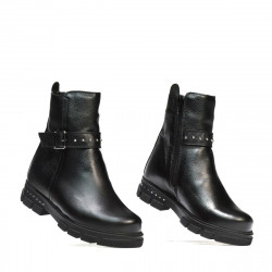 Czarne buty dziecięce 3018