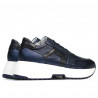 Buty sportowe damskie 6019 indygo perłowy mieszany