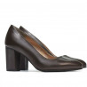 Eleganckie damskie buty 1273 brązowe