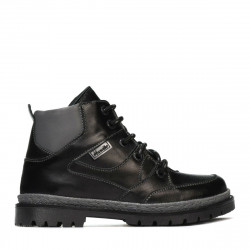 Buty dziecięce 3017 czarne + szare
