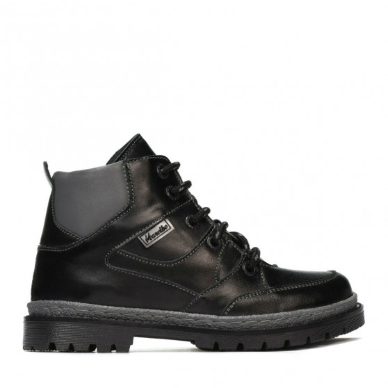 Buty dziecięce 3017 czarne + szare