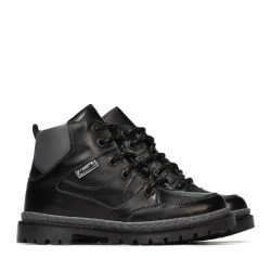 Buty dziecięce 3017 czarne + szare