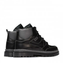 Buty dziecięce 3017 czarne + szare