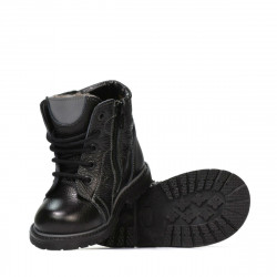 Buty dziecięce 102c czarno-kombinowane