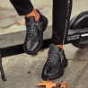 Damskie buty sportowe 6015 czarno kombinowane