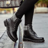 Damskie botki 3341 czarne lifestyle