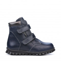Buty dziecięce małe 32c indigo kombinowane