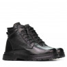 Buty męskie 4119 czarno kombinowane
