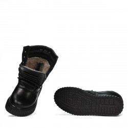 Damskie botki 3343 czarne