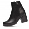 Damskie botki 3345 czarne