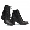 Damskie botki 3346 czarne